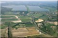 Aerial view of Stanwell Moor Roundabout, 2001