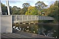 Footbridge across the Grand Union Canal