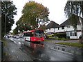 Bus on Pendeford Avenue, Blakeley Green