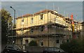 Scaffolding on house, Redland