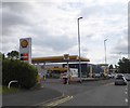 Shell filling station by A53