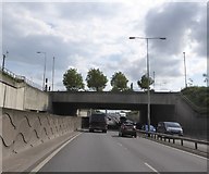 SJ8845 : A500 underpass beneath City Road by David Smith