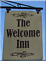 Welcome Inn name sign, Tonypandy