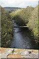 Upstream along the Rhondda River, Dinas