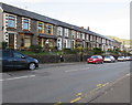 Long row of houses, Tylacelyn Road, Penygraig