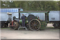 Traction engine at Quorn and Woodhouse station