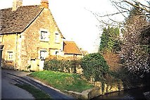 ST9168 : Lacock village by norman griffin