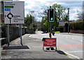 Signs facing Newport Road, Llantarnam, Cwmbran