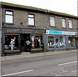 SS9992 : George's Hairdressers & Barbers in Tonypandy by Jaggery