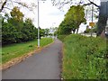 Footpath to Withington Tram Stop