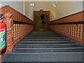 Stairs in Ashburton Town Hall