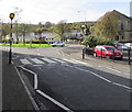 Zebra crossing, Swan Terrace, Penygraig