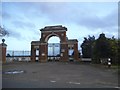 The entrance to the Federation Jewish Cemetery, Rainham