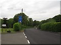 Width warning on Gate Road