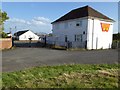 House and industrial buildings overlooking Malvern Common