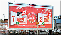 J3474 : Spar "Christmas" advertisement, Belfast (October 2017) by Albert Bridge