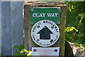 Clay Way sign