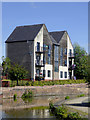 Modern canalside apartments near Hanley, Stoke-on-Trent