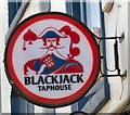 Blackjack Taphouse (sign)