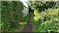 Cottage and bridle path near Woodstock