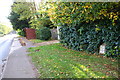 Milestone on the NW side of Banbury Road, outside 