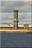 SJ3392 : Victoria Tower (The Dockers' Clock), Salisbury Dock by Mark Anderson