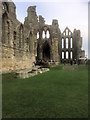 NZ9011 : The Ruins of Whitby Abbey Church by David Dixon