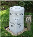 Old Milestone by the A325, Portsmouth Road, Frimley