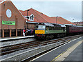 Diesel Train at Whitby Station