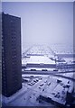 View from Churchill Court, Salford, looking East