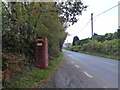 Telephone box beside the B3212 on the edge of Dousland