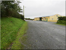 R7026 : Road at Ballinvreena Community Centre by Peter Wood