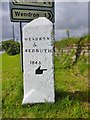 Guidestone by the A394, West of Manhay Vean, Wendron