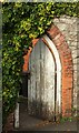 Doorway in wall, Grove Road, Bristol