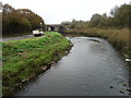 Afon Lliw looking upstream