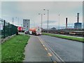 O1834 : Lorries near Dublin Port by Barry Hunter