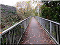 Footpath towards a footbridge, Williamstown