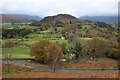 En route to Cat Bells, pausing to look northwards