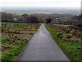 Road below Caldbeck Transmitting Station