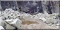 J3729 : 'Clean' granite at Thomas's Mountain Quarry by Eric Jones