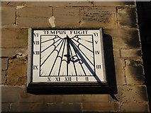 TA1767 : Bridlington Priory: sundial by Basher Eyre