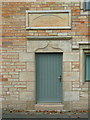 Doorway and datestone, Handle Hall, Calderbrook Road