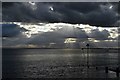TQ8485 : Clouds over the Thames estuary by John Myers