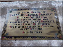 TA1767 : Bridlington Priory: memorial (19) by Basher Eyre