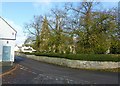 Findern churchyard wall