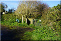 Fingerpost on York Road, Leavening