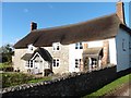 Thatched cottages, Hampton