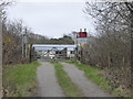 Level crossing on Tregoss Moor