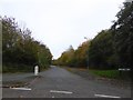 New Mills Way leading into a housing estate