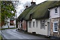 Thatched cottages at Stockbridge